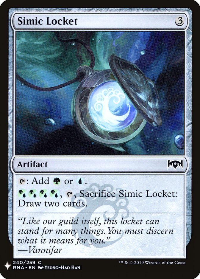 Simic Locket [Mystery Booster] | Good Games Adelaide SA