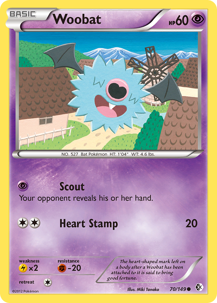 Woobat (70/149) [Black & White: Boundaries Crossed] | Good Games Adelaide SA