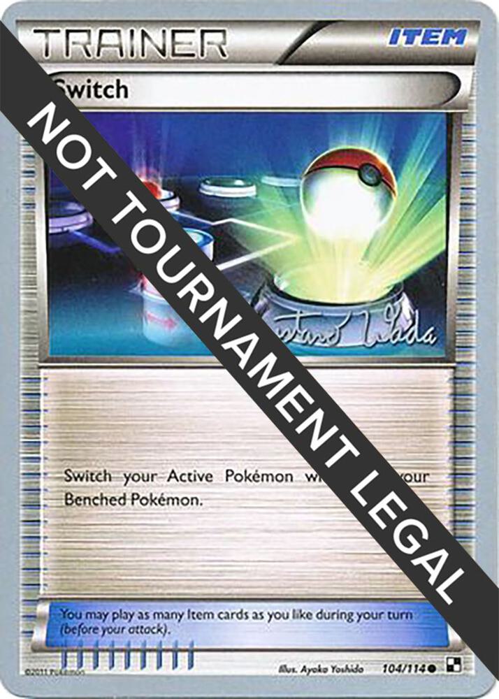 Switch 2011 Gustavo Wada 104/114 (World Championship Decks)  | Good Games Adelaide SA