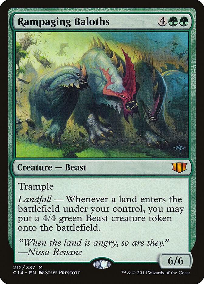 Rampaging Baloths 212 (Commander 2014)  | Good Games Adelaide SA