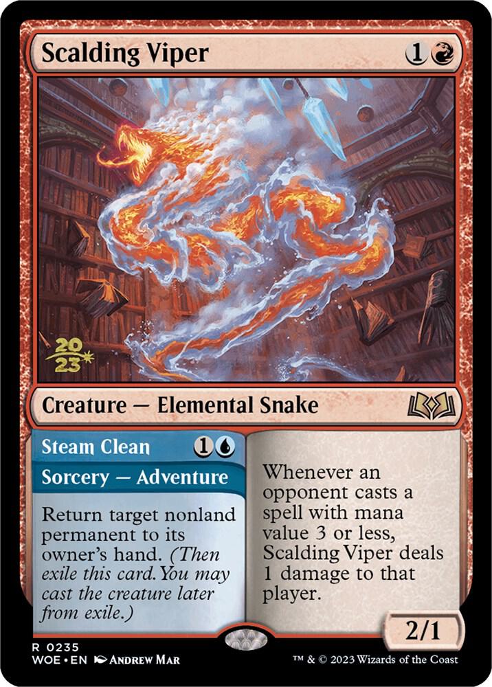 Scalding Viper 235 (Prerelease Cards)  - Foil | Good Games Adelaide SA