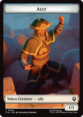 Ally (0006) // Soldier (0002) Double-Sided Token [Avatar: The Last Airbender Tokens] | Good Games Adelaide SA