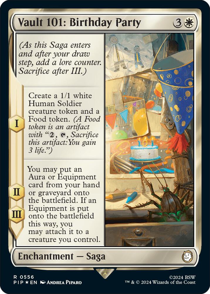 Vault 101: Birthday Party 556 (Universes Beyond: Fallout)  - Foil | Good Games Adelaide SA