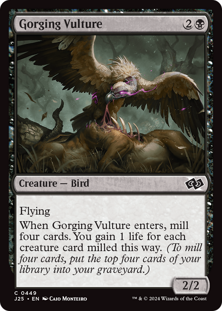 Gorging Vulture [Foundations Jumpstart] | Good Games Adelaide SA