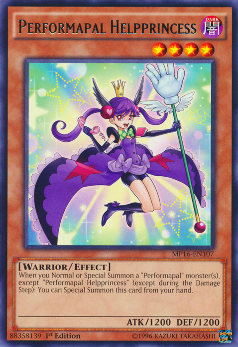 Performapal Helpprincess [MP16-EN107] Rare | Good Games Adelaide SA
