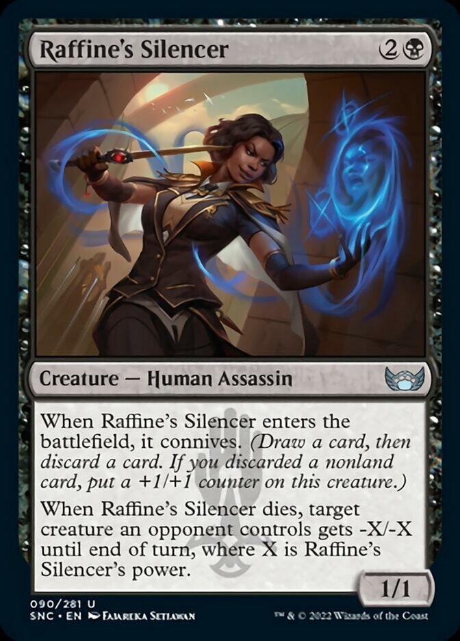 Raffine's Silencer [Streets of New Capenna] | Good Games Adelaide SA