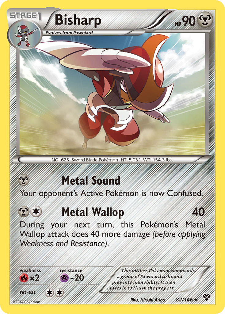 Bisharp (82/146) [XY: Base Set] | Good Games Adelaide SA