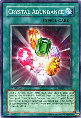 Crystal Abundance [FOTB-EN035] Common | Good Games Adelaide SA