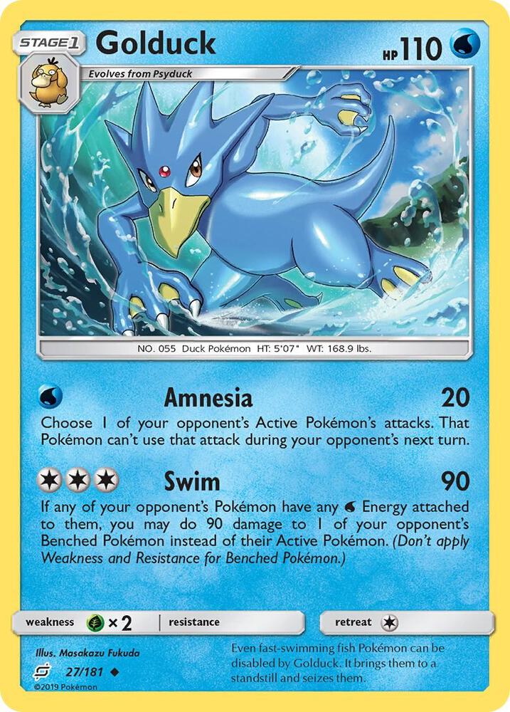 Golduck 27/181 (SM - Team Up)  | Good Games Adelaide SA