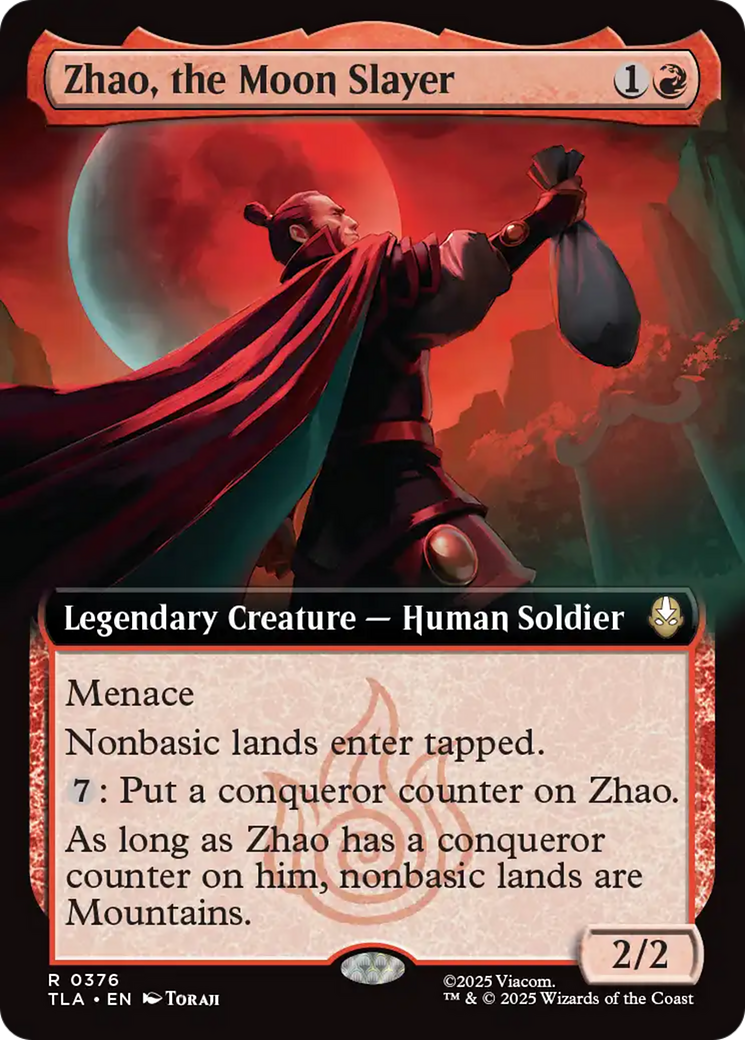 Zhao, the Moon Slayer (Extended Art) [Avatar: The Last Airbender] | Good Games Adelaide SA