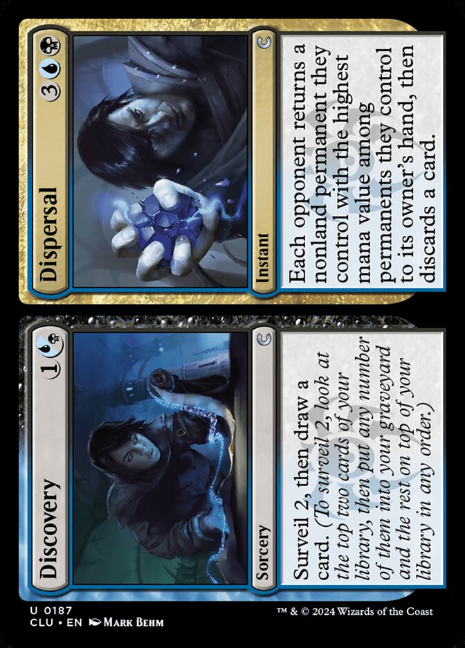 Discovery // Dispersal 187 (Ravnica: Clue Edition)  | Good Games Adelaide SA
