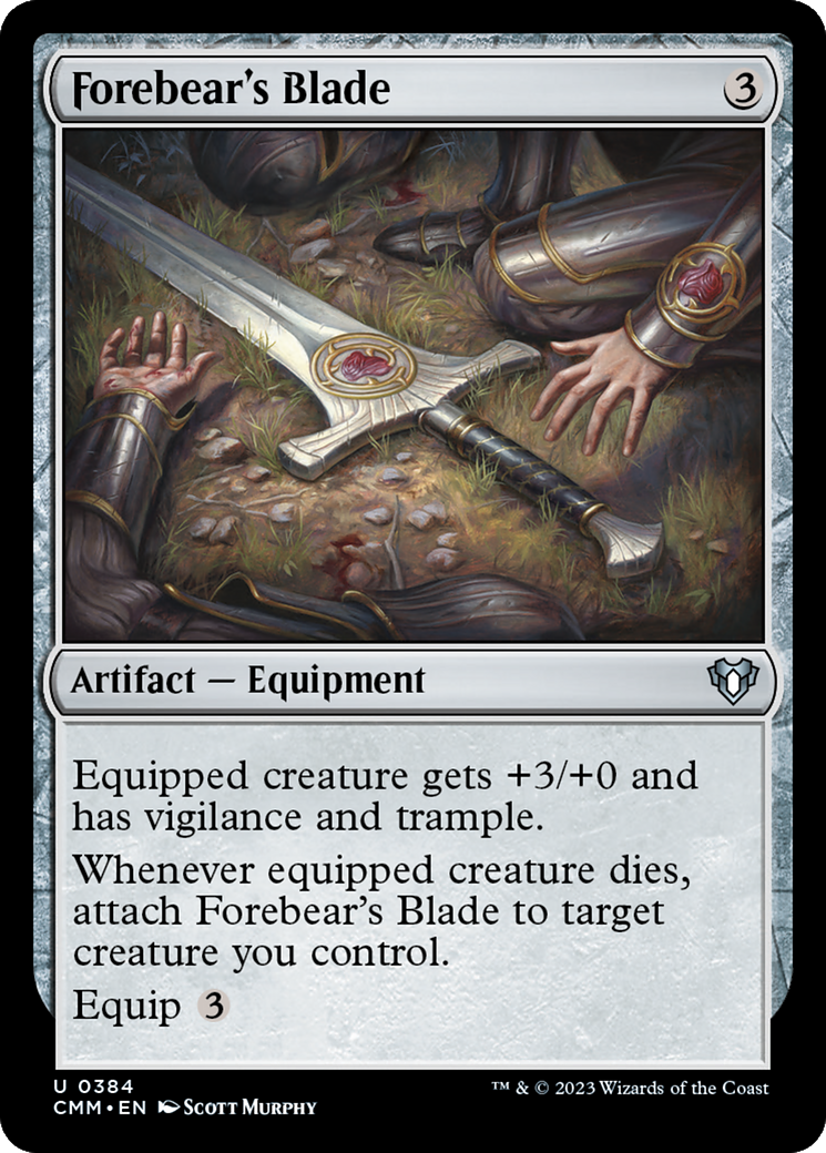 Forebear's Blade [Commander Masters] | Good Games Adelaide SA