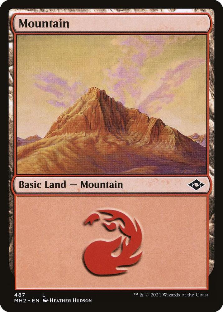 Mountain 487 487 (Modern Horizons 2)  - Foil | Good Games Adelaide SA