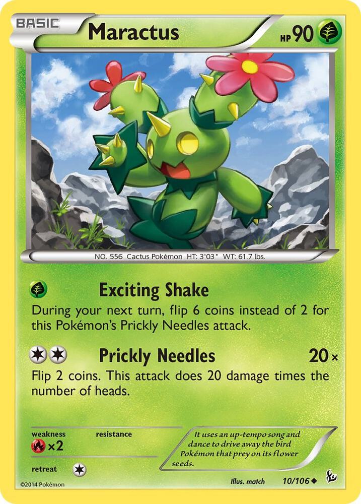 Maractus 10/106 (XY - Flashfire)  | Good Games Adelaide SA