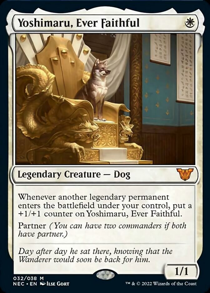 Yoshimaru, Ever Faithful [Kamigawa: Neon Dynasty Commander] | Good Games Adelaide SA