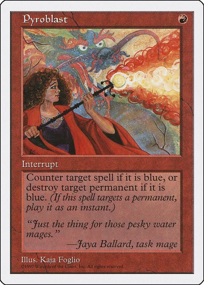Pyroblast 262/455 (Fifth Edition)  | Good Games Adelaide SA
