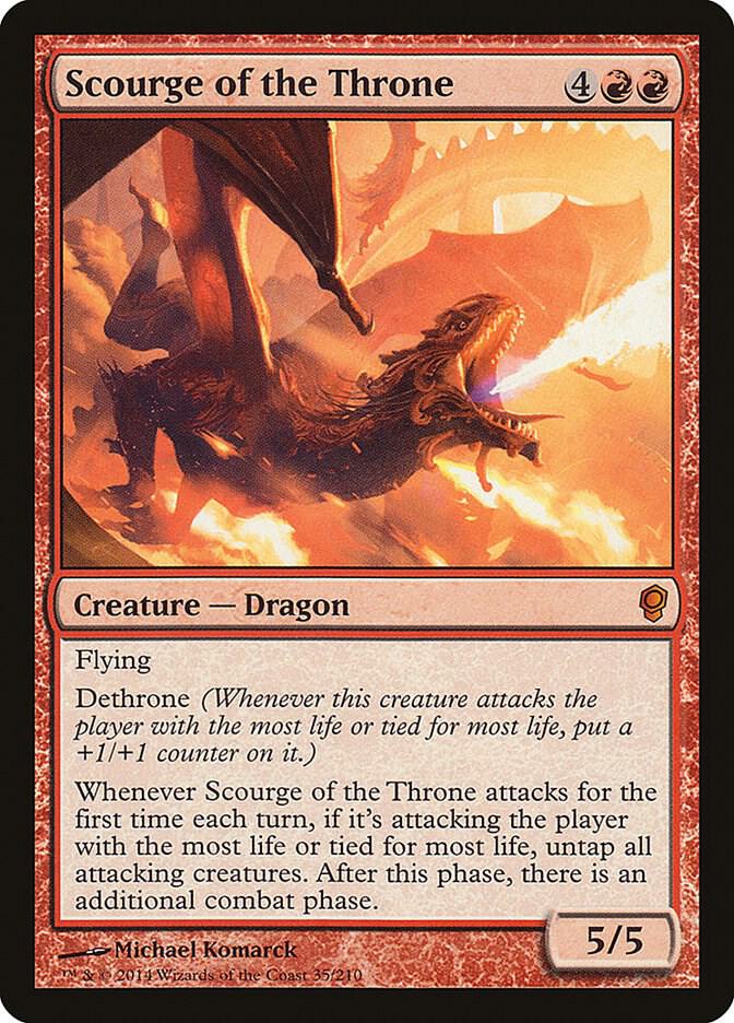 Scourge of the Throne 35 (Conspiracy)  - Foil | Good Games Adelaide SA