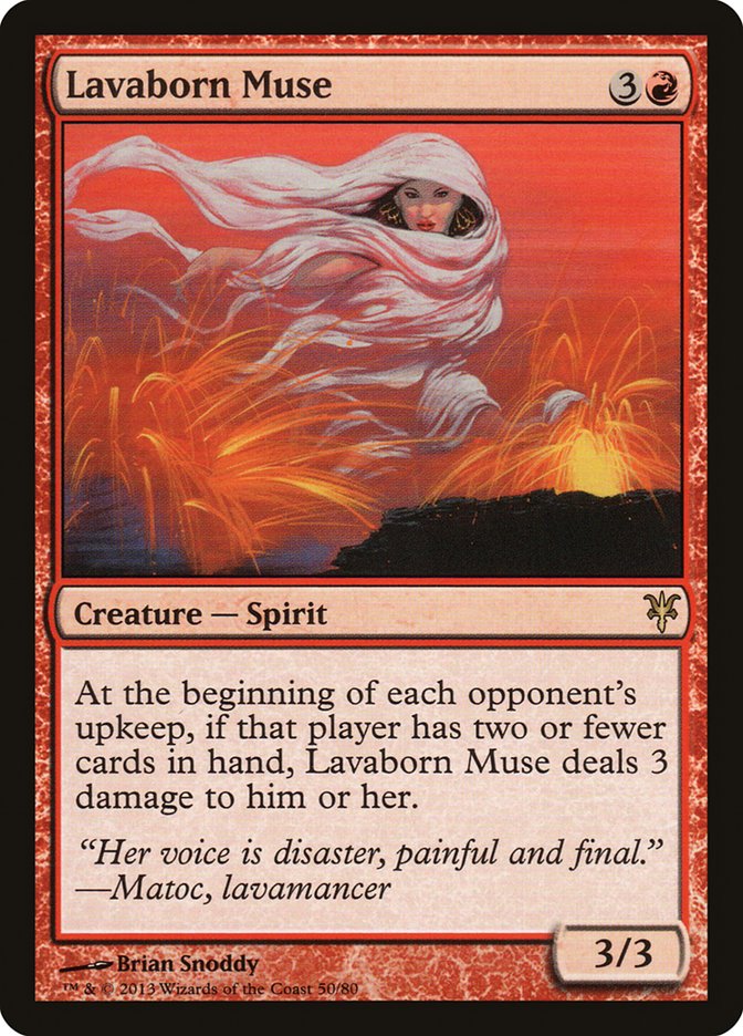 Lavaborn Muse 50 (Duel Decks: Sorin vs. Tibalt)  | Good Games Adelaide SA