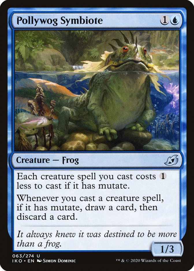 Pollywog Symbiote 63 (Ikoria: Lair of Behemoths)  - Foil | Good Games Adelaide SA