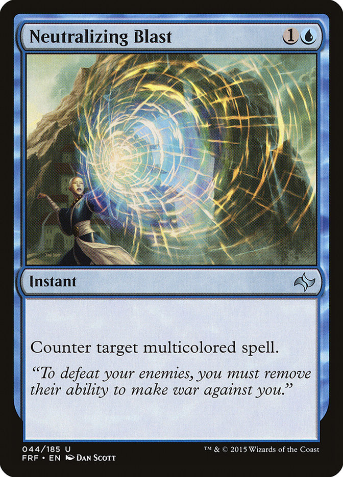 Neutralizing Blast 44/185 (Fate Reforged)  - Foil | Good Games Adelaide SA