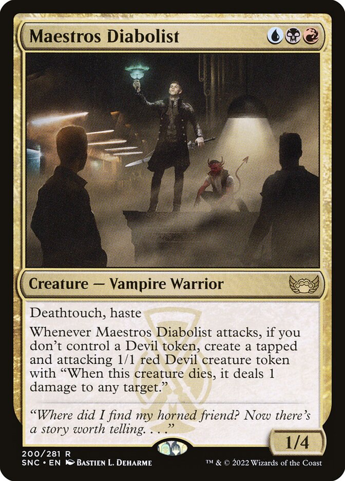 Maestros Diabolist 200 (Streets of New Capenna)  | Good Games Adelaide SA