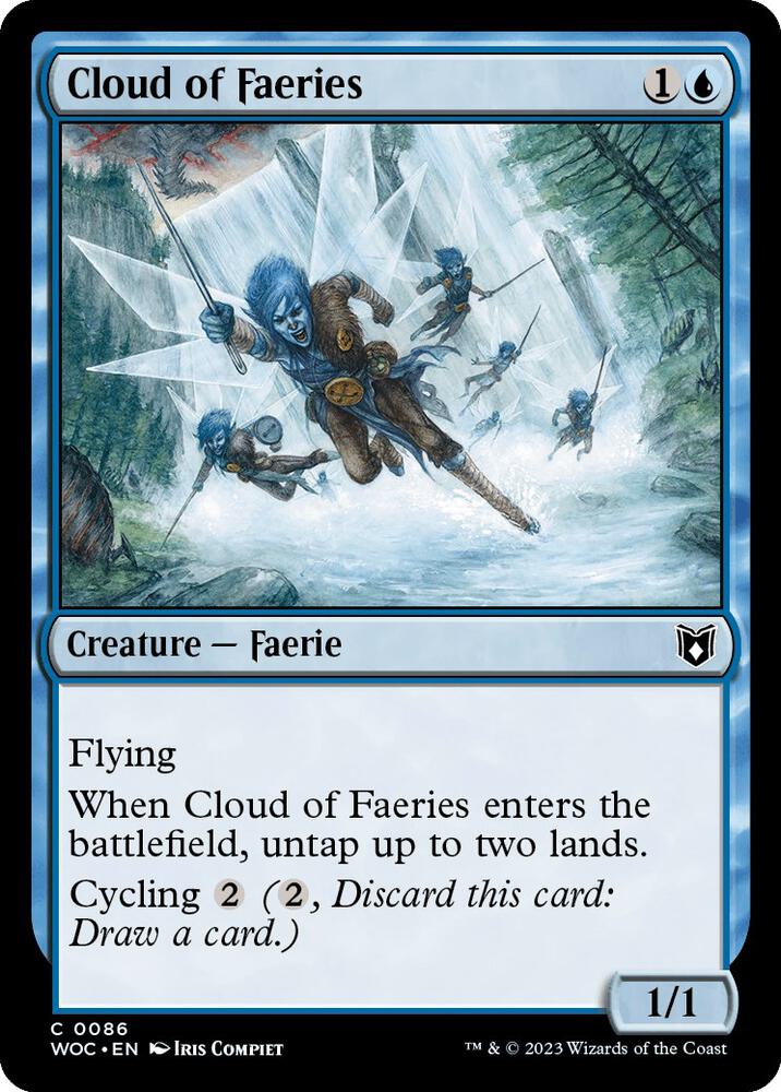 Cloud of Faeries 86 (Commander: Wilds of Eldraine)  | Good Games Adelaide SA