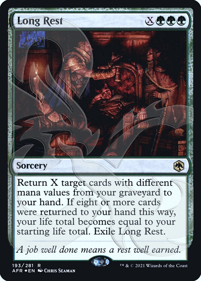 Long Rest (Ampersand Promo) [Dungeons & Dragons: Adventures in the Forgotten Realms Promos] | Good Games Adelaide SA