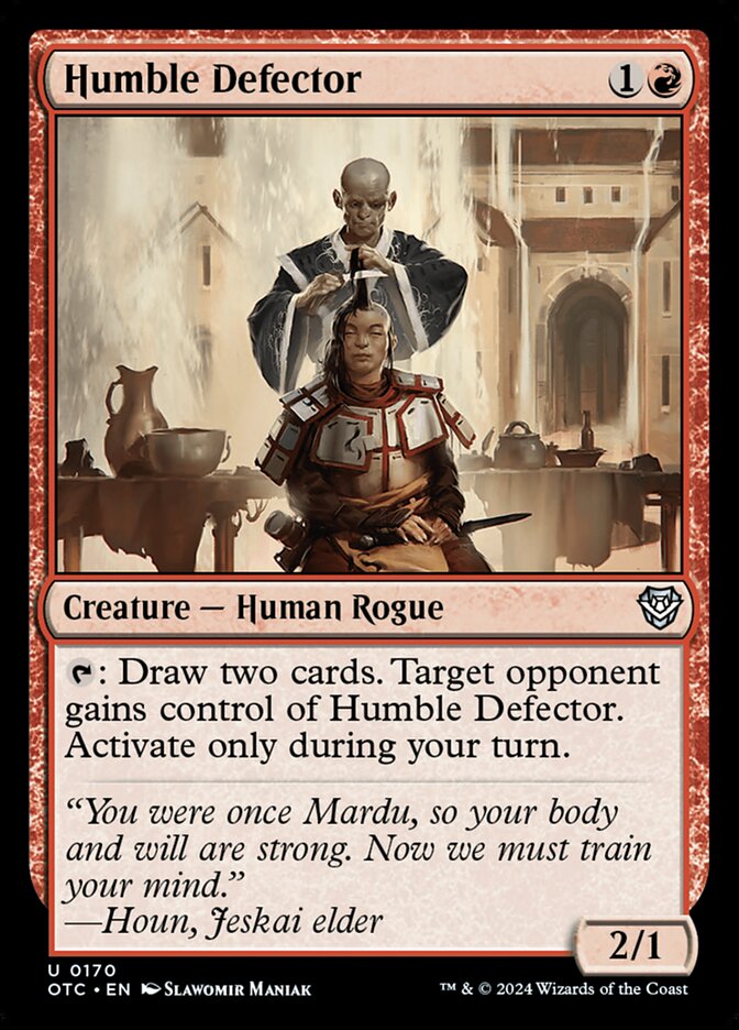 Humble Defector 170 (Commander: Outlaws of Thunder Junction)  | Good Games Adelaide SA