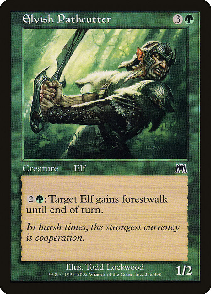 Elvish Pathcutter 256 (Onslaught)  - Foil | Good Games Adelaide SA