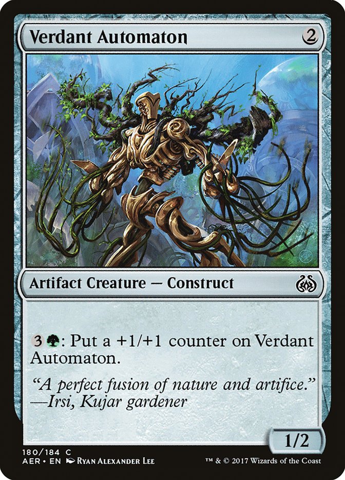 Verdant Automaton 180 (Aether Revolt)  - Foil | Good Games Adelaide SA