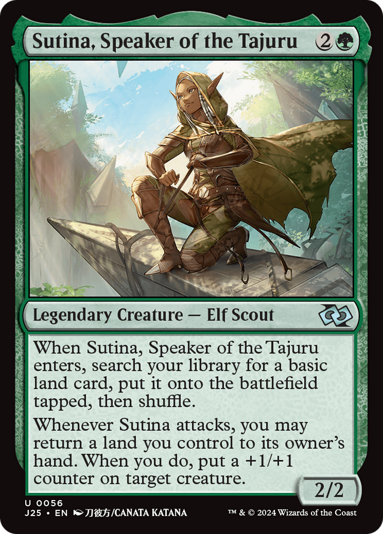 Sutina, Speaker of the Tajuru (Anime) [Foundations Jumpstart] | Good Games Adelaide SA