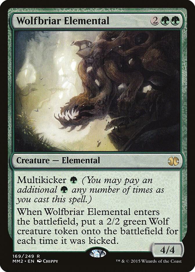 Wolfbriar Elemental 169/249 (Modern Masters 2015)  - Foil | Good Games Adelaide SA