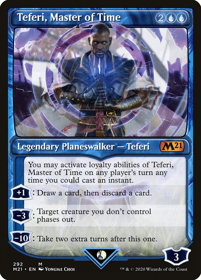 Teferi, Master of Time (Showcase) (292) [Core Set 2021] | Good Games Adelaide SA