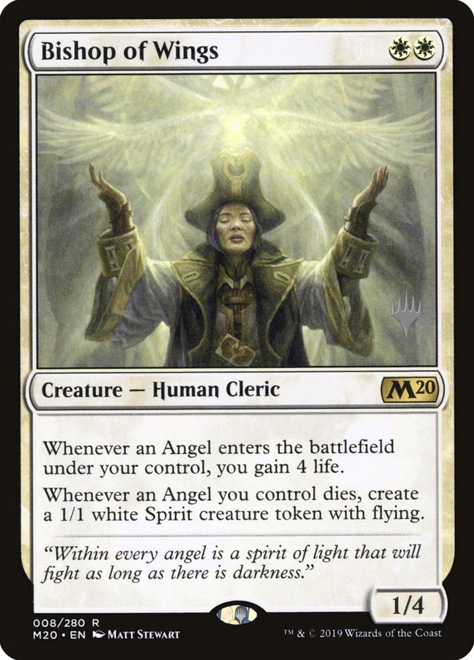 Bishop of Wings [Core Set 2020 Promos] | Good Games Adelaide SA