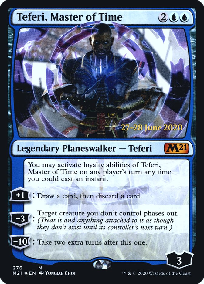 Teferi, Master of Time [Core Set 2021 Prerelease Promos] | Good Games Adelaide SA