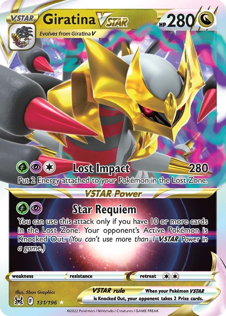 Giratina VSTAR (131/196) (Jumbo Card) [Sword & Shield: Lost Origin] | Good Games Adelaide SA