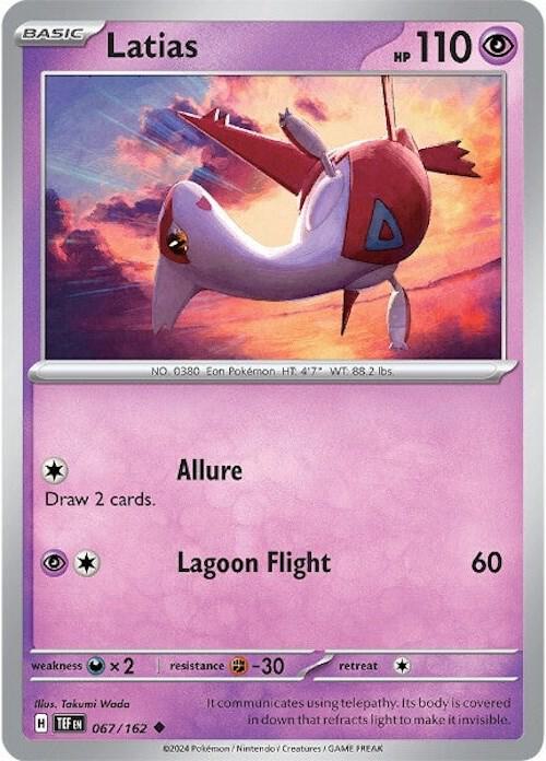Latias 067/162 (SV05: Temporal Forces)  - Reverse Holofoil | Good Games Adelaide SA