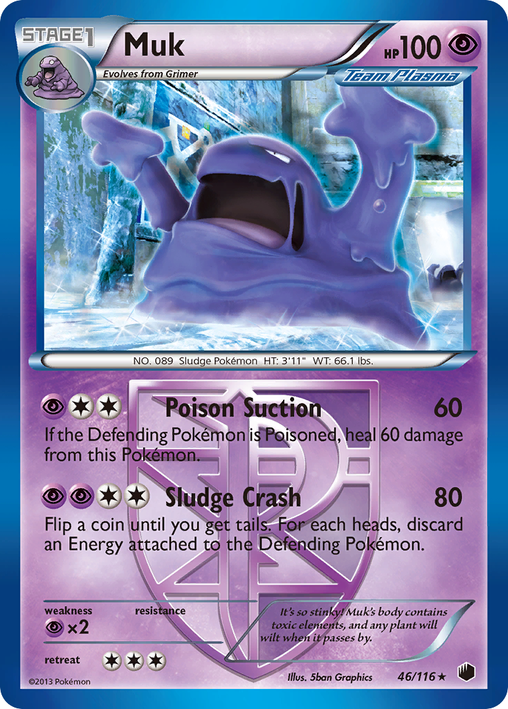 Muk (46/116) [Black & White: Plasma Freeze] | Good Games Adelaide SA