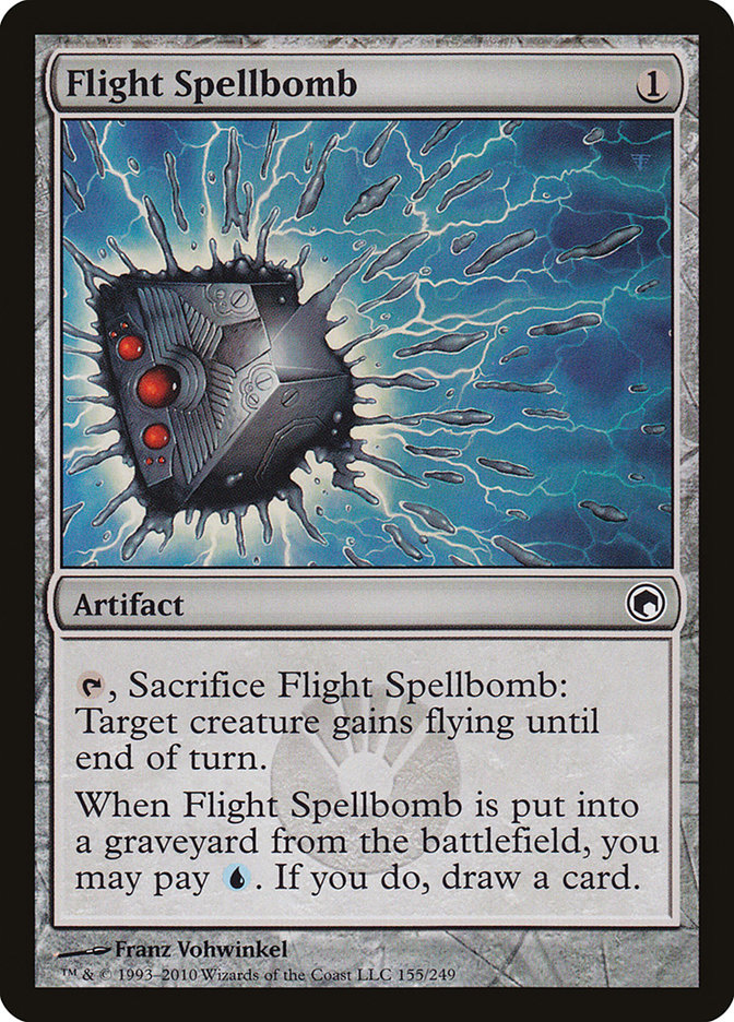 Flight Spellbomb [Scars of Mirrodin] | Good Games Adelaide SA