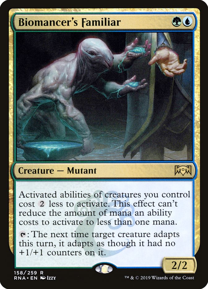Biomancer's Familiar 158 (Ravnica Allegiance)  - Foil | Good Games Adelaide SA