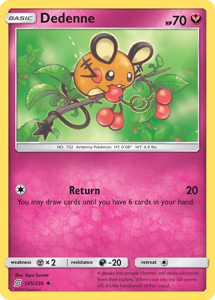 Dedenne (145/236) [Sun & Moon: Unified Minds] | Good Games Adelaide SA