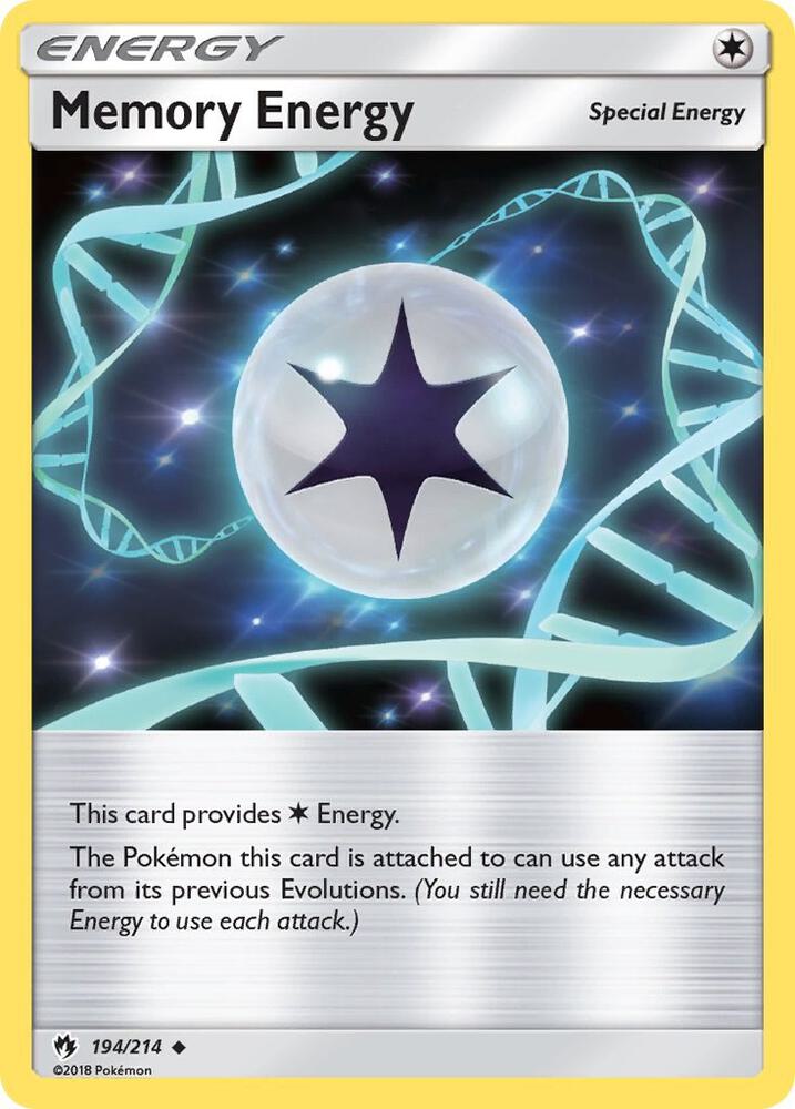 Memory Energy 194/214 (SM - Lost Thunder)  - Reverse Holofoil | Good Games Adelaide SA