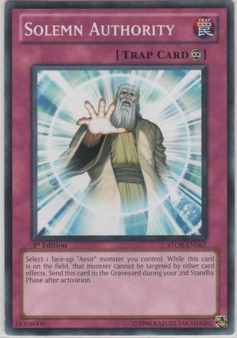 Solemn Authority [STOR-EN067] Common | Good Games Adelaide SA