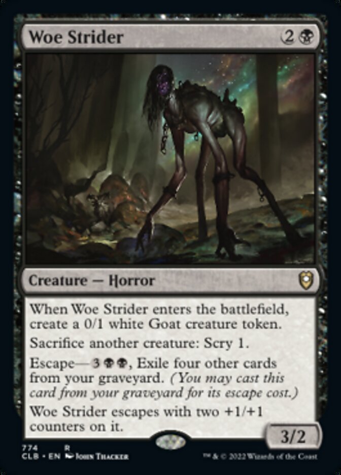 Woe Strider [Commander Legends: Battle for Baldur's Gate] | Good Games Adelaide SA