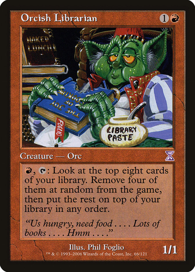 Orcish Librarian 66 (Timeshifted)  - Foil | Good Games Adelaide SA
