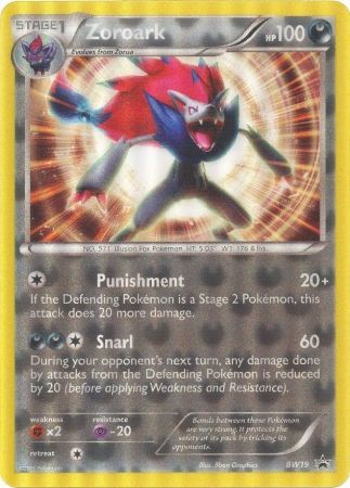 Zoroark (BW19) (Jumbo Card) [Black & White: Black Star Promos] | Good Games Adelaide SA