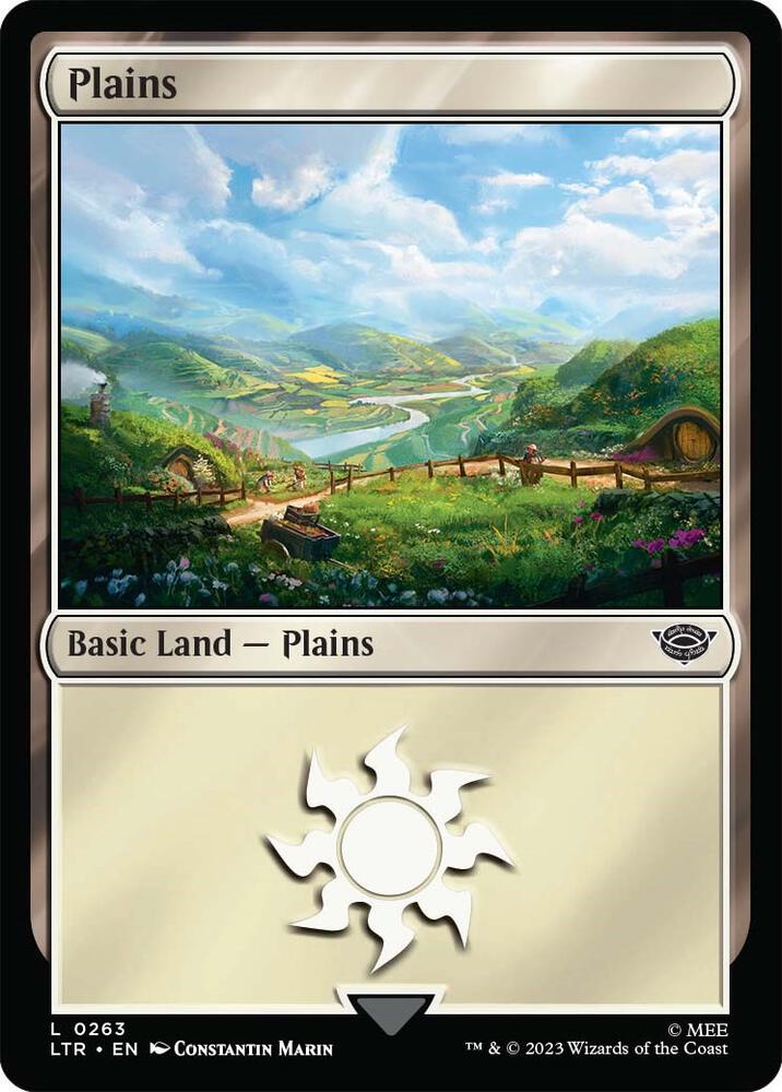 Plains 263 (Universes Beyond: The Lord of the Rings: Tales of Middle-earth)  - Foil | Good Games Adelaide SA