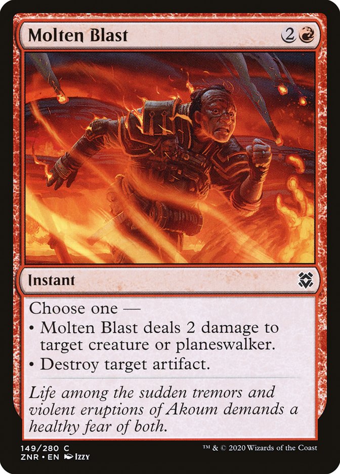 Molten Blast 149 (Zendikar Rising)  | Good Games Adelaide SA