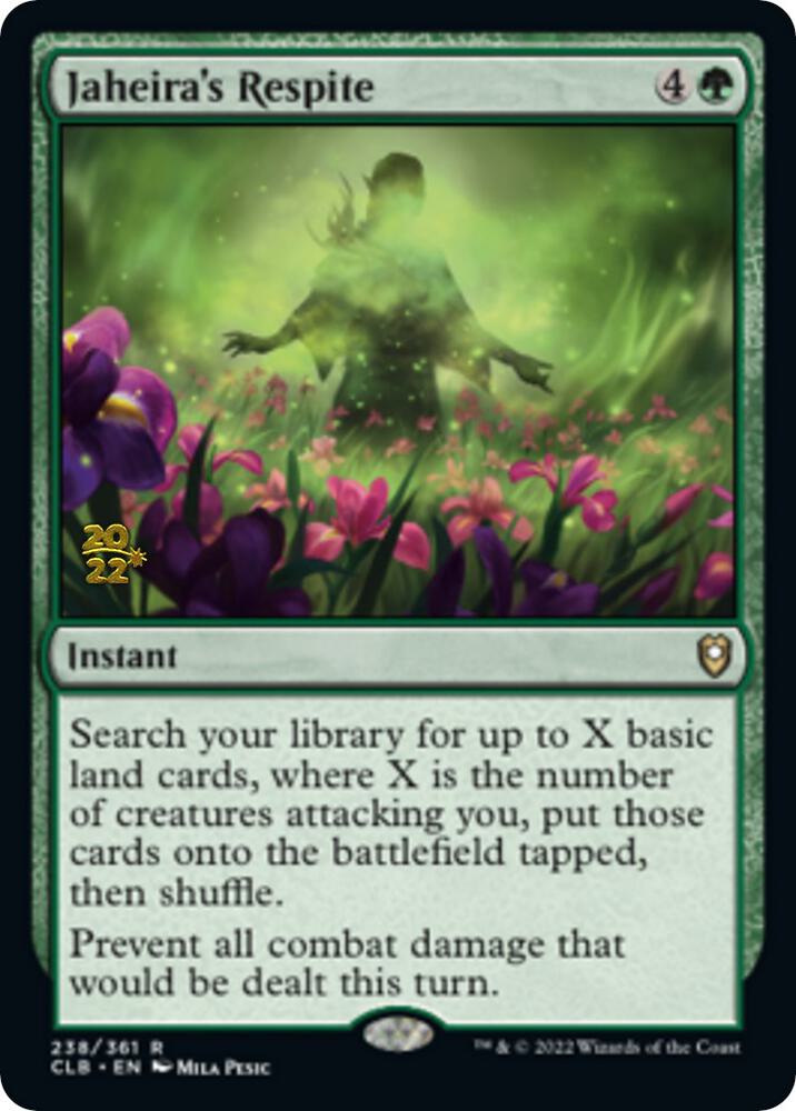 Jaheiras Respite 238 (Prerelease Cards)  - Foil | Good Games Adelaide SA