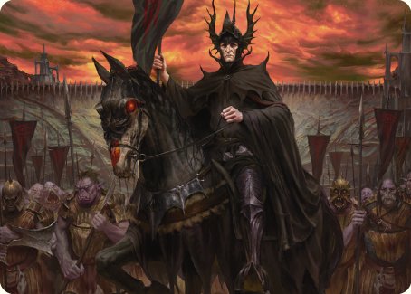 The Mouth of Sauron Art Card [The Lord of the Rings: Tales of Middle-earth Art Series] | Good Games Adelaide SA
